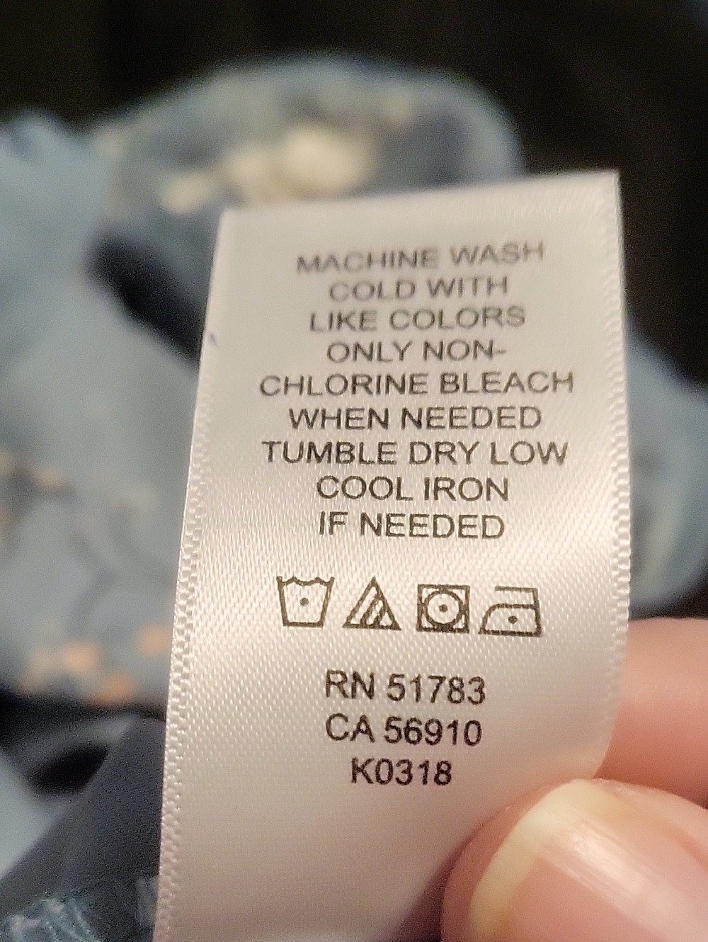 Maurices Blue Floral Drawstring Tank Dress - Picture 10 of 10
